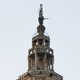 Wermke Leinkauf do a handstand on a church in Germany